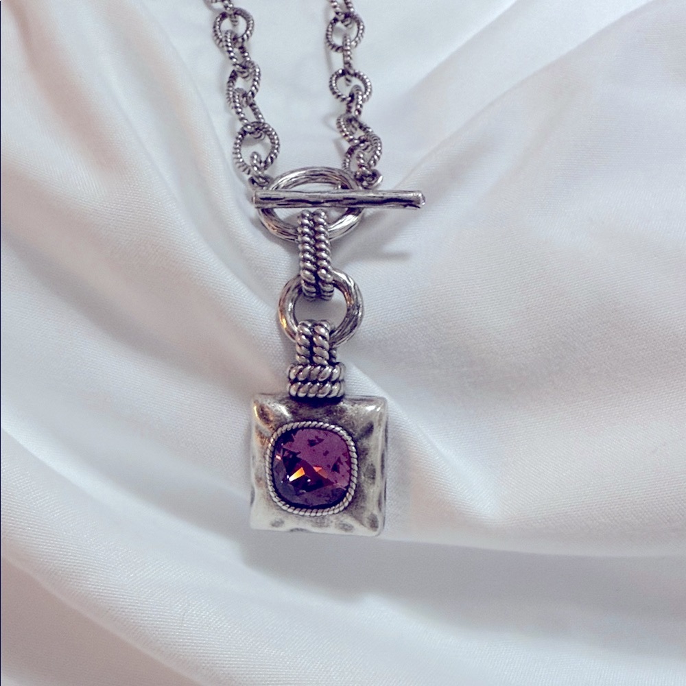 Touchstone Crystal Imperial Necklace - New with Box